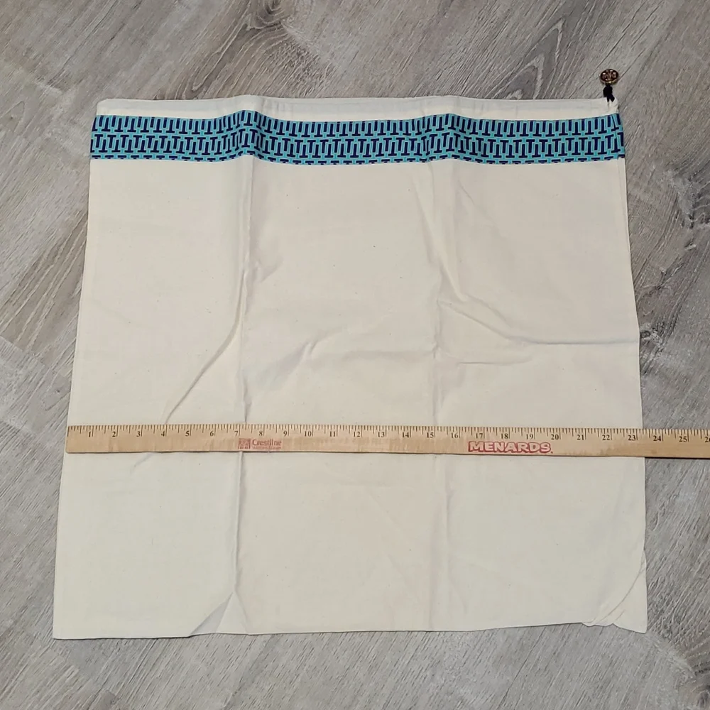Tory Burch fabric dust big bag logo
